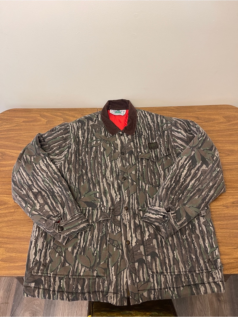 Vintage Liberty Realtree Rugged Outdoor Gear Camouflage Chore Jacket